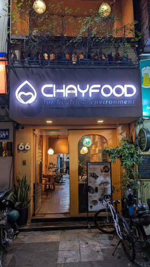 The restaurant at CHAYFOOD in Hanoi