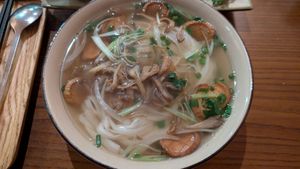 Mushroom Pho at CHAYFOOD in Hanoi