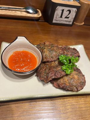 mushroom sausage  at CHAYFOOD in Hanoi