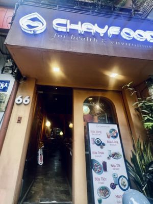 Entrance  at CHAYFOOD in Hanoi