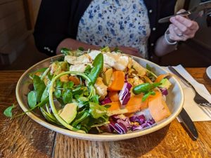 Nourish bowl (vegetarian) at Mossbrook in Eckington