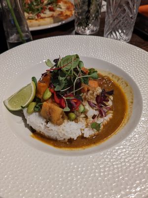 Massaman curry at Mossbrook in Eckington