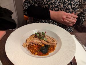 Banana blossom stew at Mossbrook in Eckington