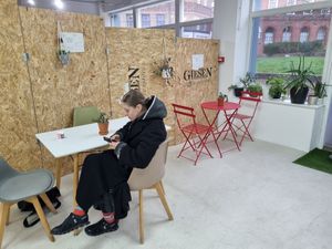 Inside at Sustain Coffee in Hatfield