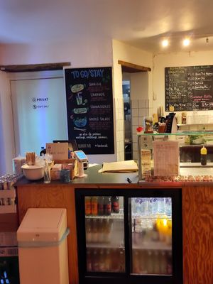 Counter at Banh mi in Copenhagen