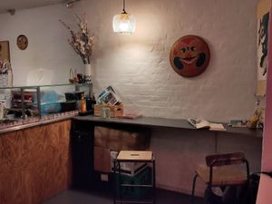 Seating area at Banh mi in Copenhagen