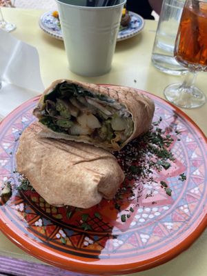 Wrap z bobem  at Falla Wrap - Jana Pawła in Warsaw