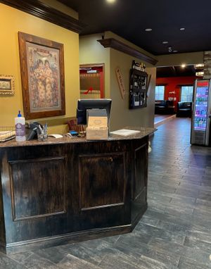 Front desk at The Pacific Kitchen in Montgomery