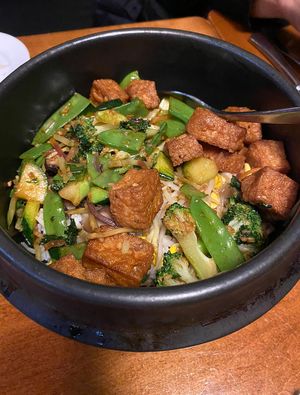 Tofu Veggie Dolsot Bibimbap  at The Pacific Kitchen in Montgomery