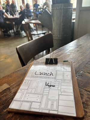 Vraag om speciale vegan kaart 🤩  at Huszár in Delft