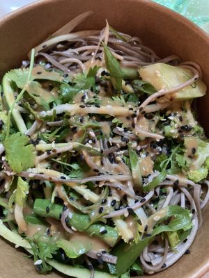 Soba salad   at Miss.v in Tel Aviv
