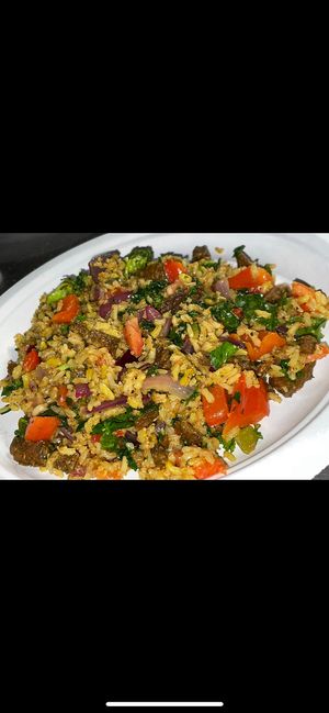 Corey’s Rice  at The Vegan Restaurants in Loxahatchee Groves