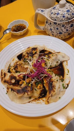 Gyozas at Bao Kitchen in Buenos Aires