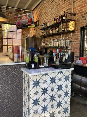 Indoor bar  at Station No. 3 in St Louis