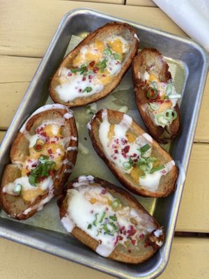 Potato skins  at Station No. 3 in St Louis