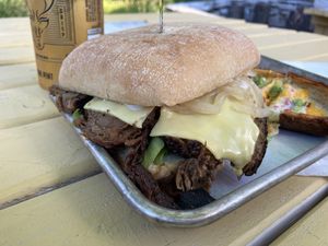Brisket sandwich   at Station No. 3 in St Louis