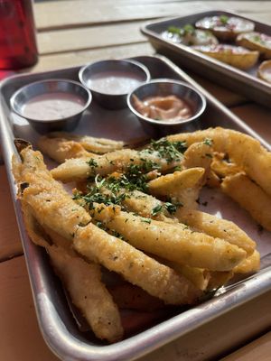 Fried Pickles   at Station No. 3 in St Louis