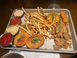 Sampler platter   at Station No. 3 in St Louis