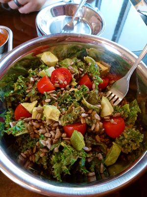 Frida's Kale Salad at Station No. 3 in St Louis