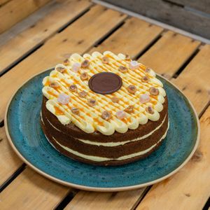 Ow, the warm and fruitiful taste of our Carrot, orange and nut cake. Try it and let it trash'ure you!   at Trash'ure Taarten in Nijmegen