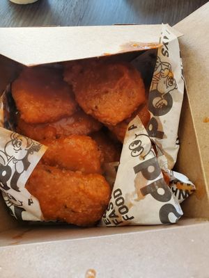 Buffalo wings at Odd Burger in Whitby