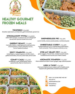  at VeganisThali in West End