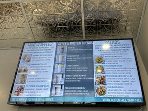 Menu  at BARE Blends in Clifton Park