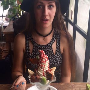 SUNDAE at Vegans Cafe and Restaurant in Kyoto