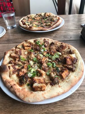 pizza! at Vegans Cafe and Restaurant in Kyoto