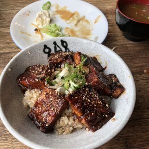 Amazing tofu bowl at Vegans Cafe and Restaurant in Kyoto