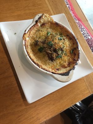 Don’t remember but actually pretty good! at Vegans Cafe and Restaurant in Kyoto