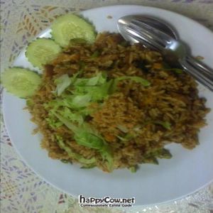 fried petai rice at Thai Vegetarian in Butterworth