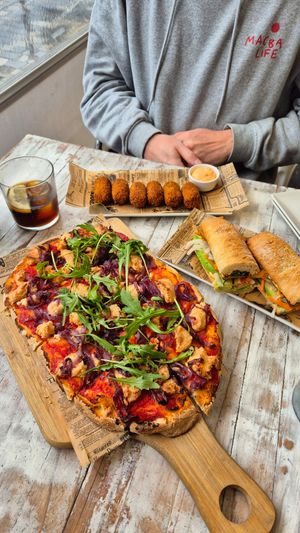 Vegan Croquettas, Pinsa & Banh Mi at Twist in Mallorca