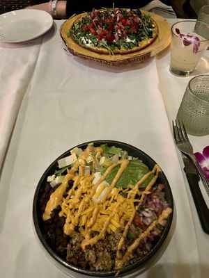 Vegan taco bowl  at Jardín in Patchogue