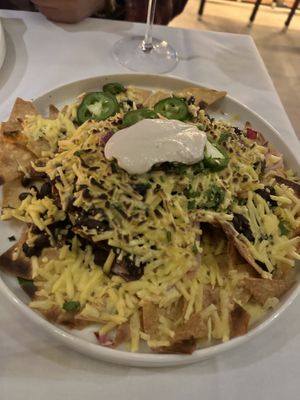 Vegan nachos  at Jardín in Patchogue