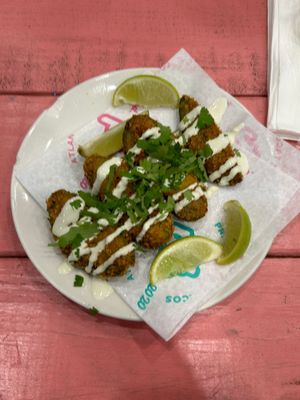   at Pretty Little Tacos - PR in Atlanta