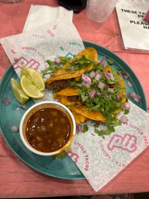   at Pretty Little Tacos - PR in Atlanta