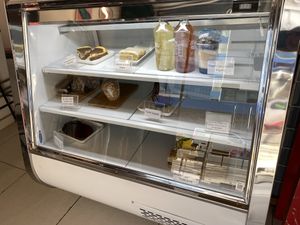 Cakes. Some of them are vegan.   at Ubuntu Café in Santiago