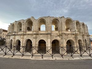  Views from the restaurant   at Chez Felix in Arles