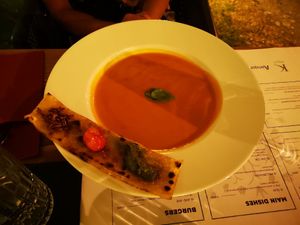 Boops Boops Soup 😋 at The Botanist in Zadar