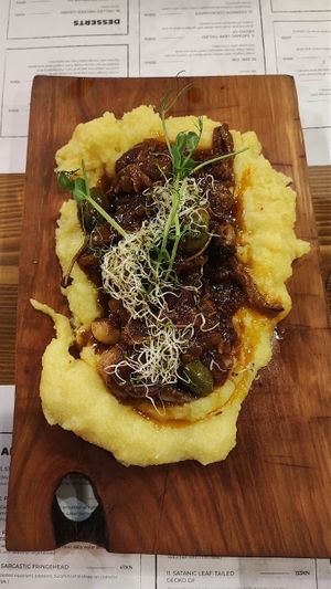 Polenta con funghi, la migliore della mia vita (di solito non mi piace la polenta) at The Botanist in Zadar