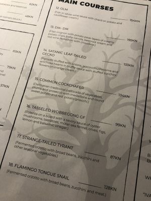   at The Botanist in Zadar