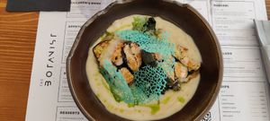 Vegan fish at The Botanist in Zadar