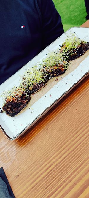 Portobello mushroom at The Botanist in Zadar