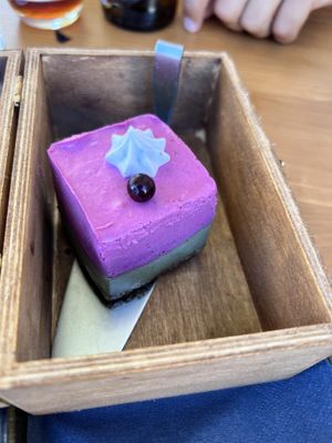 Raw cake   at The Botanist in Zadar