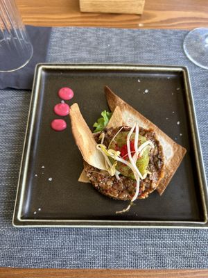 Mushroom tartar - can’t remember too much except being delicious (partner ate it)  at The Botanist in Zadar