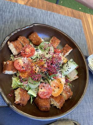 “Nuggets” salad   at The Botanist in Zadar