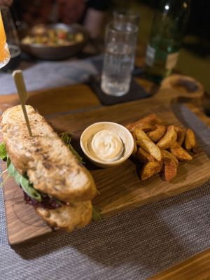 The Mata Mata burger was amazing!   at The Botanist in Zadar