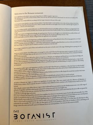   at The Botanist in Zadar