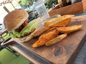 Aye aye burger 🍔   at The Botanist in Zadar